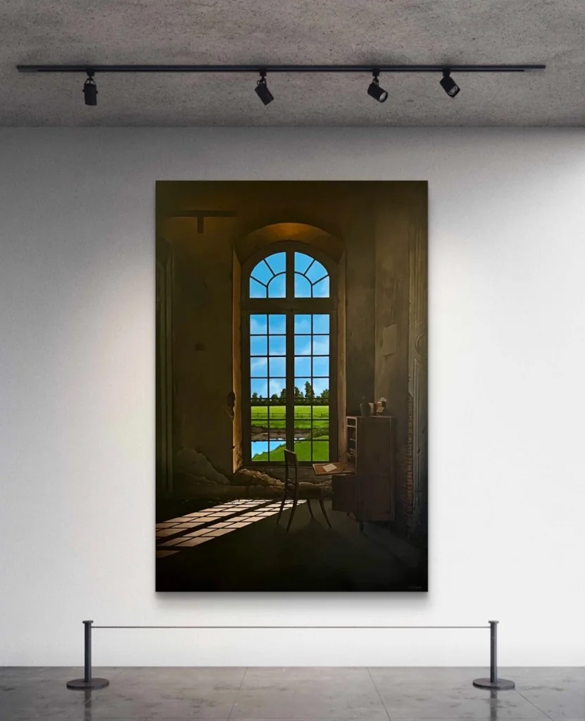 Intérieur — fenêtre (exposition galerie)