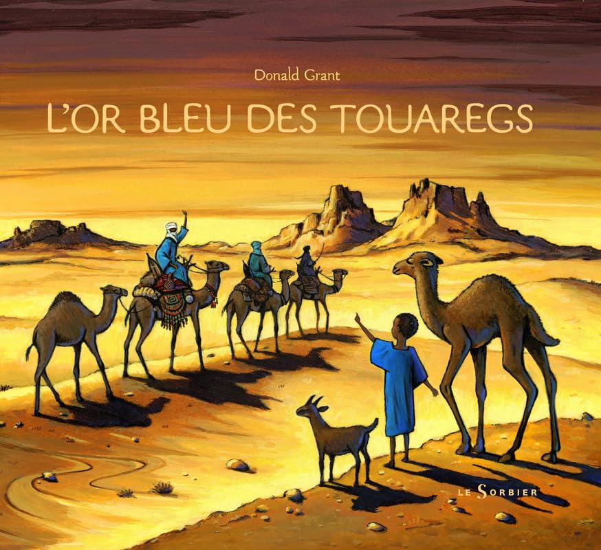 Couverture de L'or bleu des Touaregs