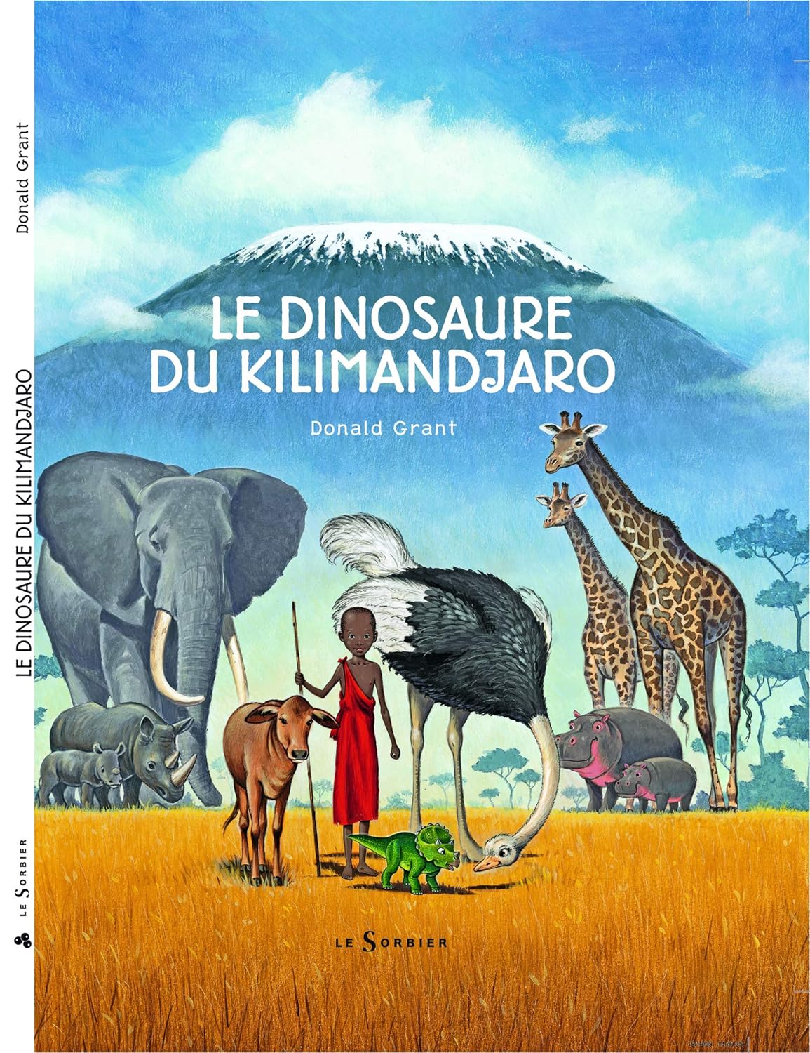 Couverture de Le dinosaure du Kilimandjaro
